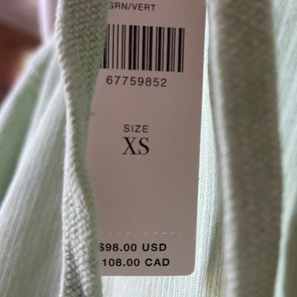 Anthropologie NWT 100% Cotton size XS yet oversized fit soft hoodie - Picture 3 of 15